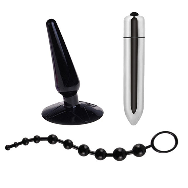 Vaginal G-spot Dildo Vibrator Jelly Anal Plug Sex Toys Butt Plug Anal Beads Vibrator Poweful Suction cup Anal sex Toys