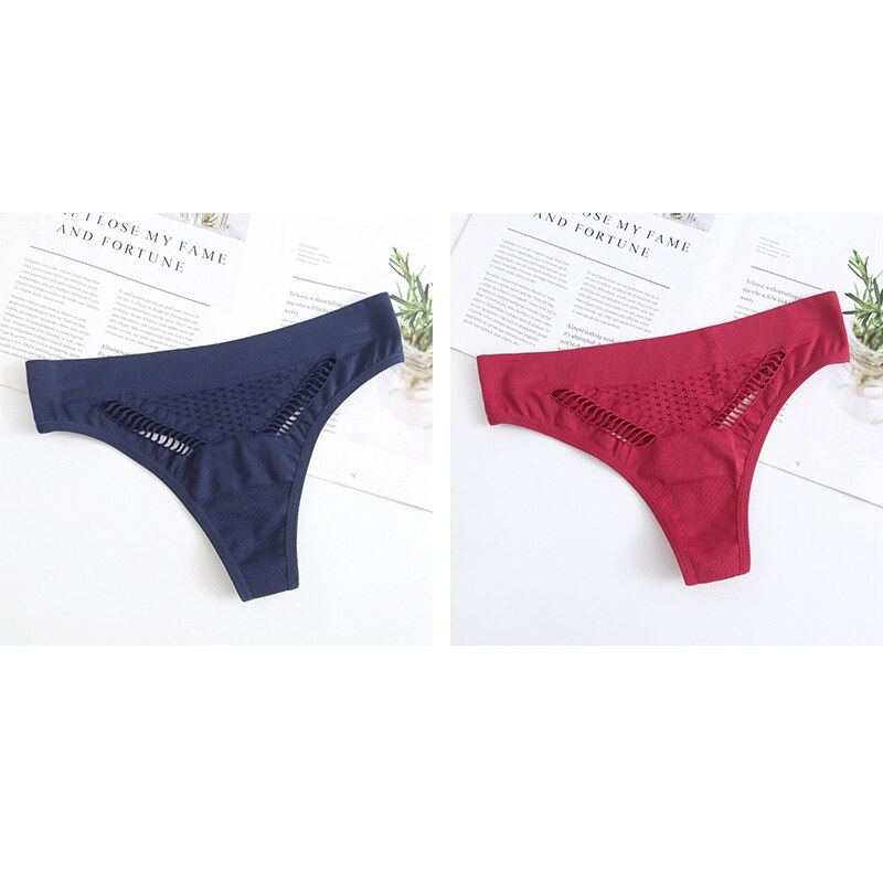 Sexy Seamless Women Sport G-String Panties Women's Soft Comfortable Thongs Underwear Breathable Lingerie Intimates Tangas