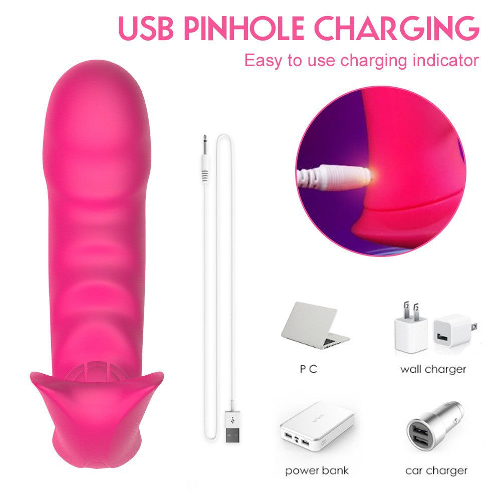 Tingyue Wireless Remote Control Jumping Egg Female Masturbator Wearable Phallus Vibrator Silicone Dildo Sex Toys