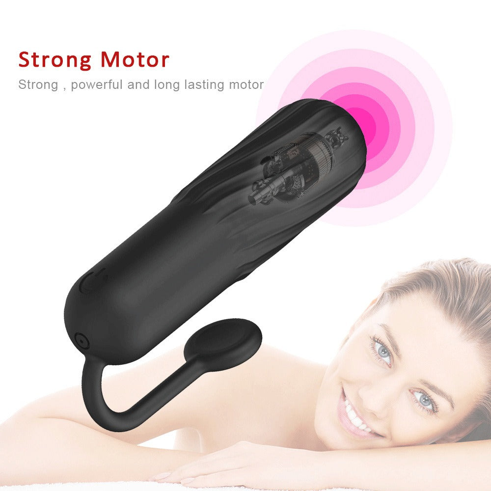 Tadpole Bullet Head Dildo Female Mini Strong Shock Wireless Masturbator Charging Erotic Sex Toys