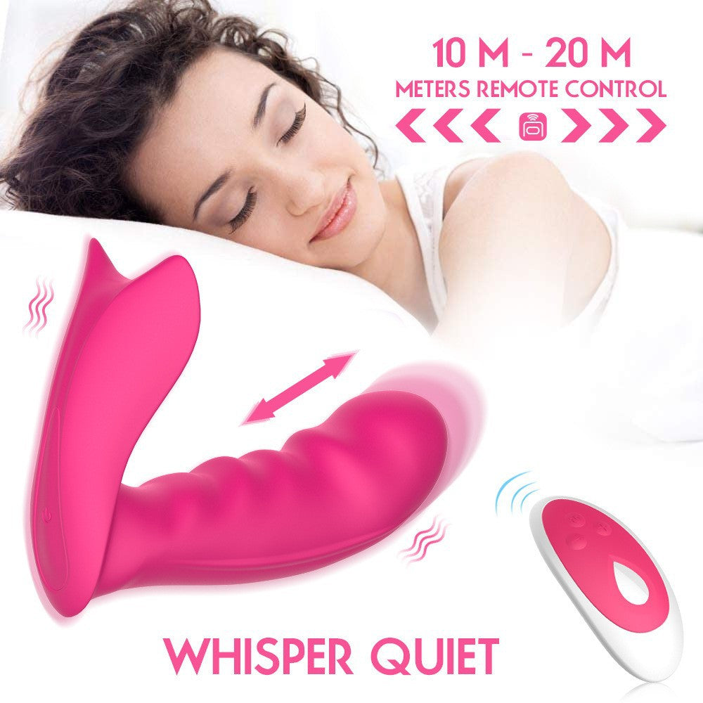 Tingyue Wireless Remote Control Jumping Egg Female Masturbator Wearable Phallus Vibrator Silicone Dildo Sex Toys