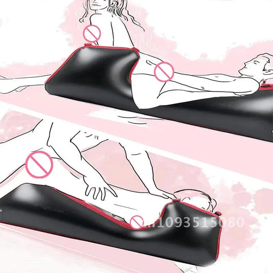 Inflatable Sofa Leg Furniture Force Split Sex Mat With Straps Adult Position Love Couple Bondage BDSM Sexual Toys Chair Cushion