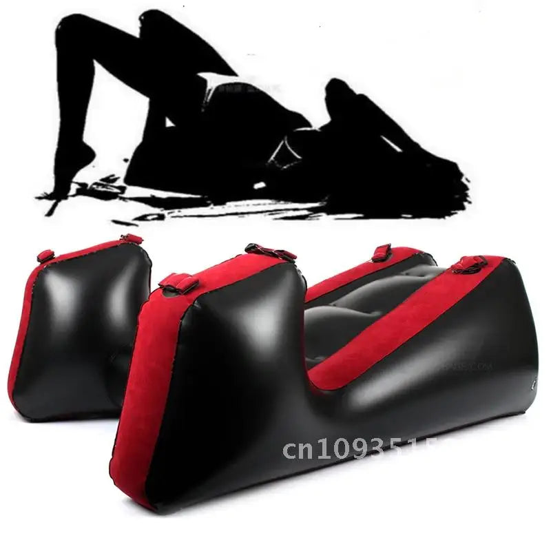 Inflatable Sofa Leg Furniture Force Split Sex Mat With Straps Adult Position Love Couple Bondage BDSM Sexual Toys Chair Cushion