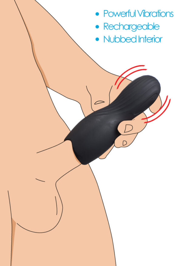 Vibrating Rechargeable Penis Pleaser